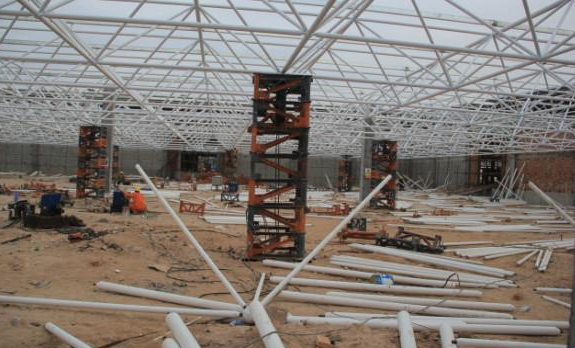 廊坊盘点钢结构网架装配的步履和相关关注变乱